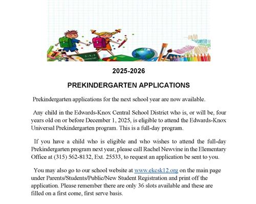 PreK Registration